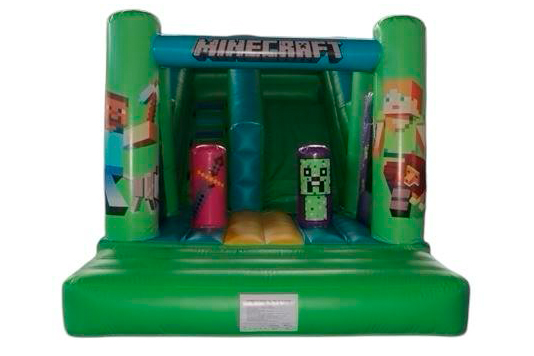 10 Castillo Hinchable Minecraft 1