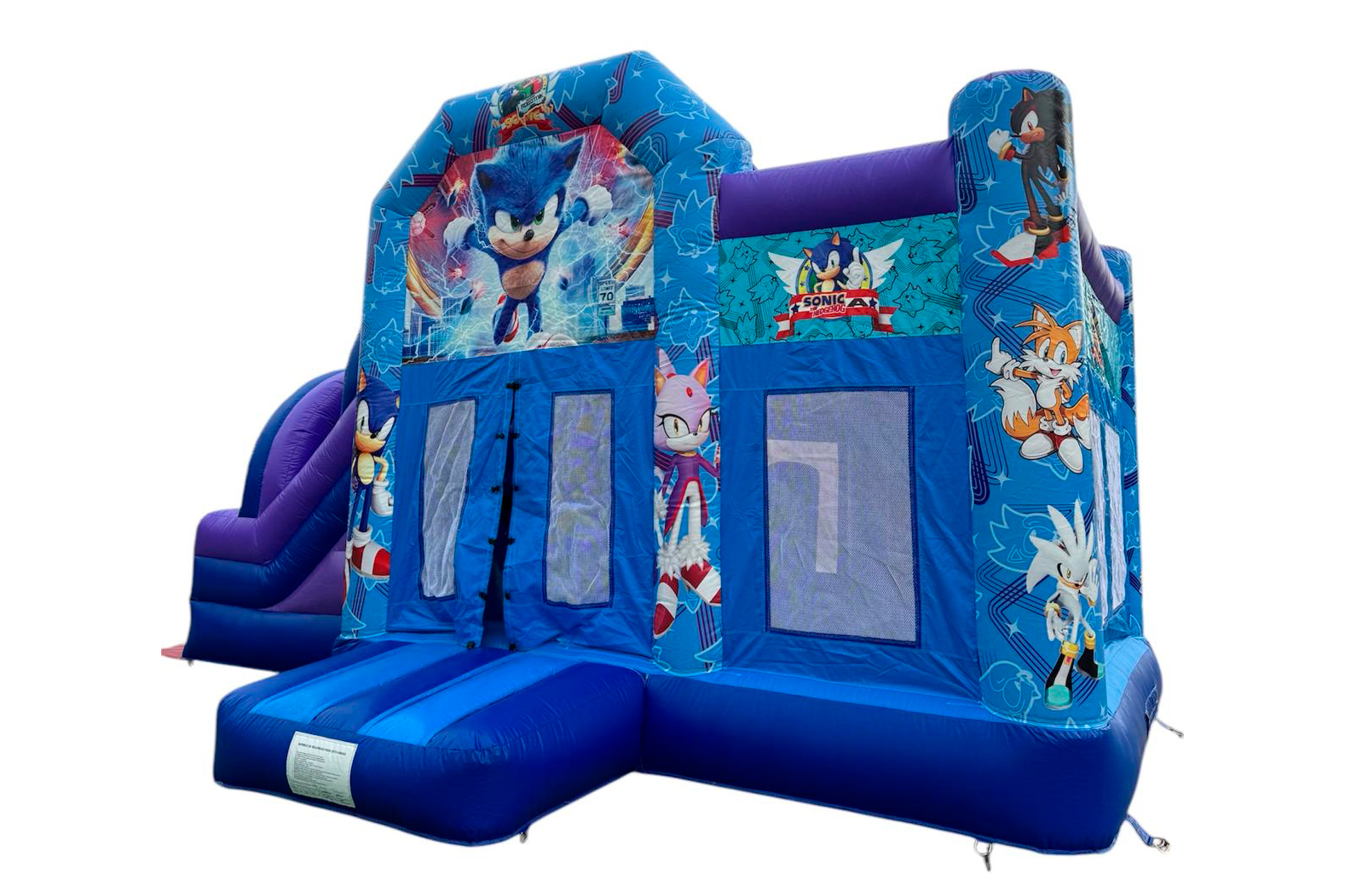 12 Castillo Hinchable Sonic