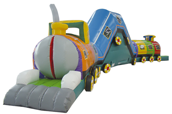 2 castillo hinchable deportivo Tren 1