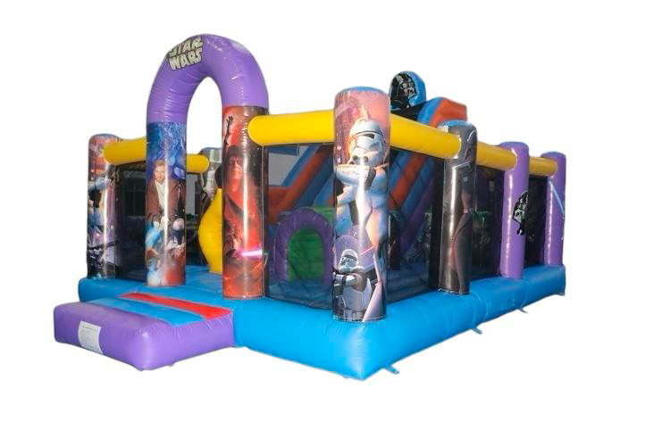 9 Castillo Hinchable Tobogan Star Wars